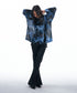 Blurred Print Top